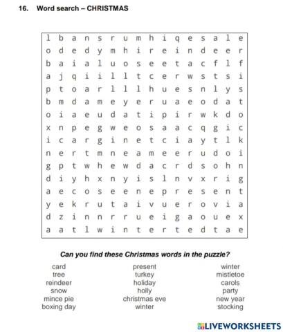 Christmas Puzzle