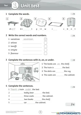 Grade 3: Unit 1 : Clean up!