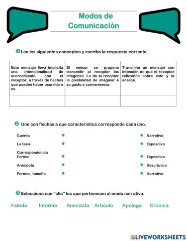 Modo de comunicacion