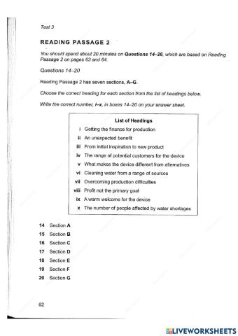 IELTS Reading