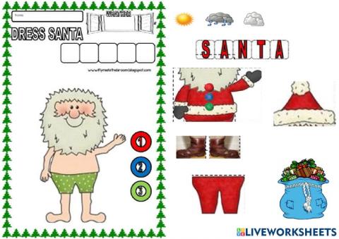Dress Santa