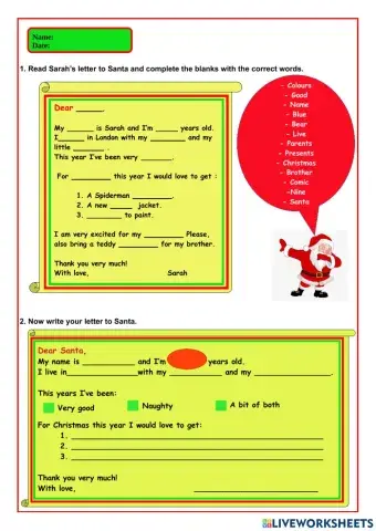 Letter to Santa