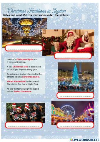 Christmas traditions in London