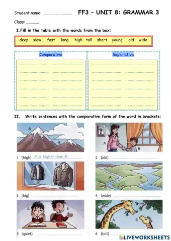 FF3 - Unit 9 - Practice 1