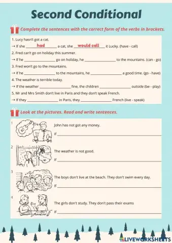 J5B Second Conditional