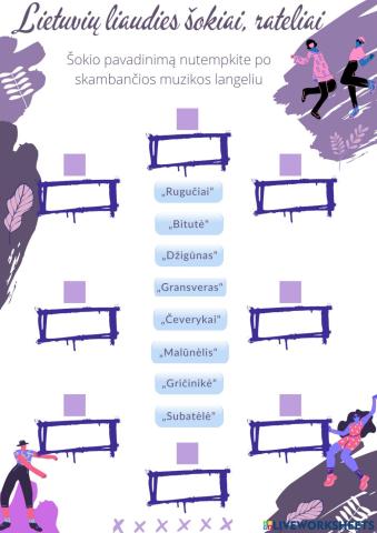 Lietuvių liaudies šokiai, rateliai