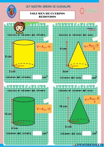 Volumen de Cuerpo Redondos