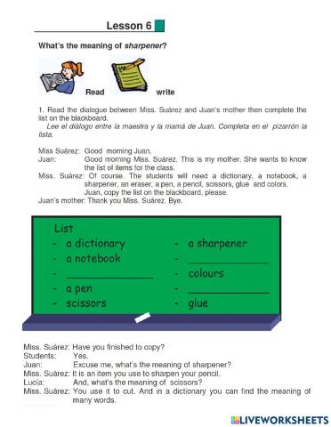 What's de meaning of...?