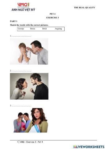 Online practice 3 - Pet 4