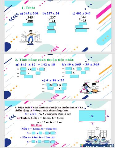 Tuần 13 - toán - thừ 5