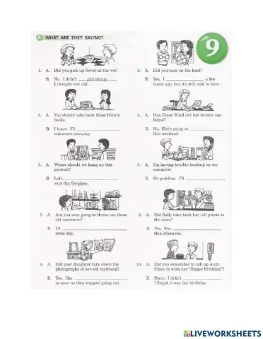 Separable phrasal verbs