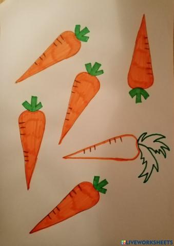 Открии различния морков