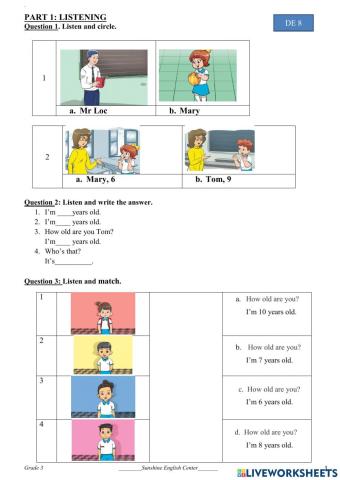English 3 test 8 (unit 4)