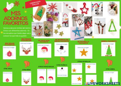 Adornos de Navidad para el árbol