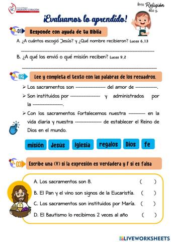 Evaluando mis aprendizajes