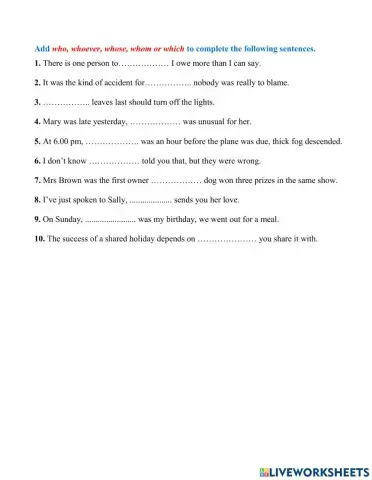 TA 12 U6 language focus