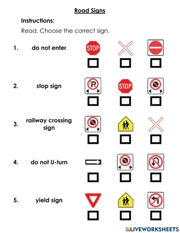 Road Signs