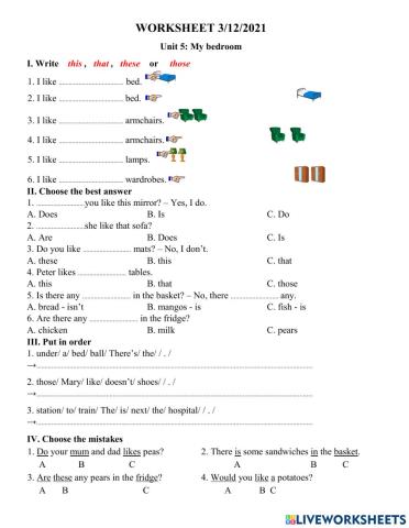 Worksheet 3.12