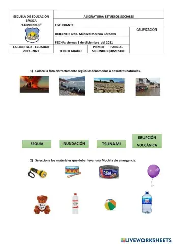 Fenómenos Naturales