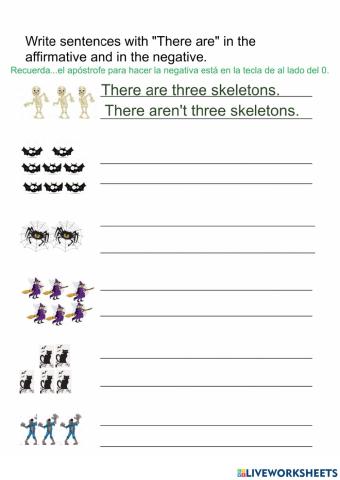 There be affirmative and negative