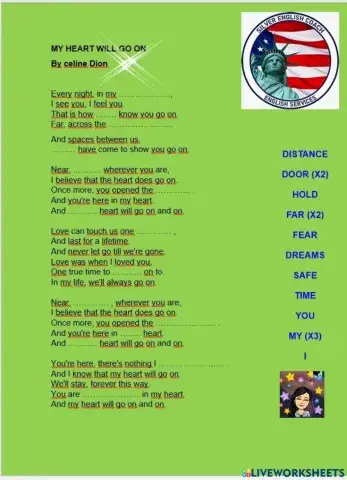 Listening - my heart will go on