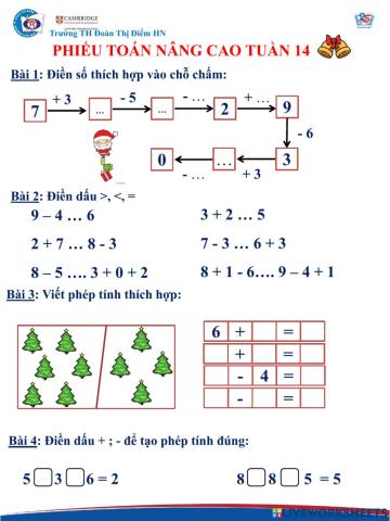Toàn nâng cao tuần 14