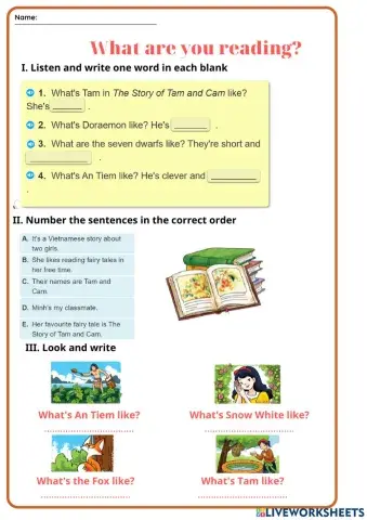 What are you reading? Lesson 2