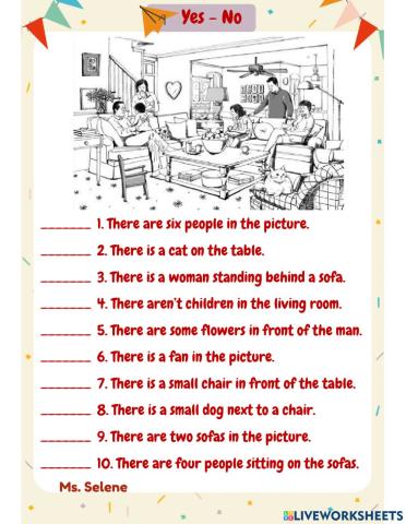 There is - There are