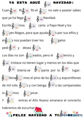 Jeroglífico Musical Navideño