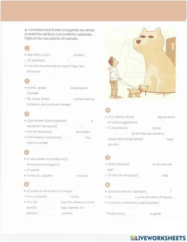 Pretérito Indefinido - Perfecto