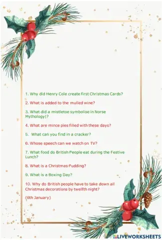 Top 10 British Christmas Traditions