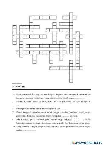 Crossword ips