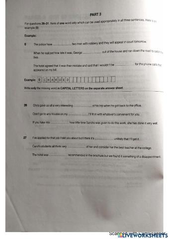 CPE Practice tests - Trio (test 1 & 2)