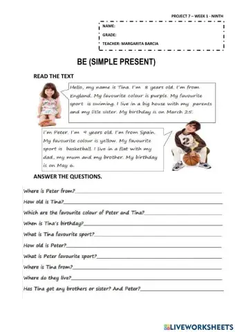 Project 7 - week 1 - ninth