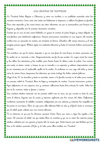 Las arañas de la Navidad