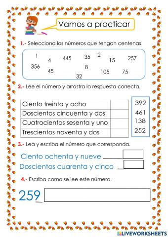 Las centenas