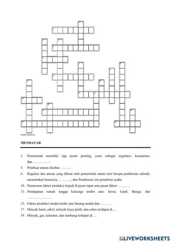 Crossword ips