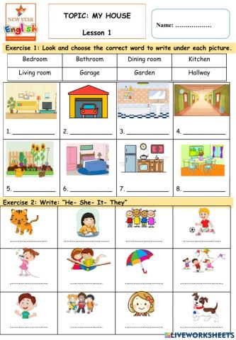 Po3- My house- Lesson 1