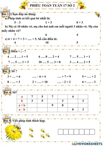 Toán tuần 17 số 2