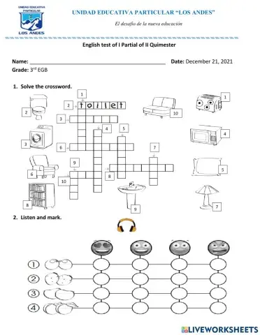 English test 2p 1q