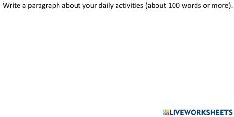 Daily activies
