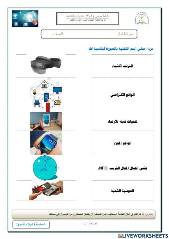 نشاط صفي درس 2-3