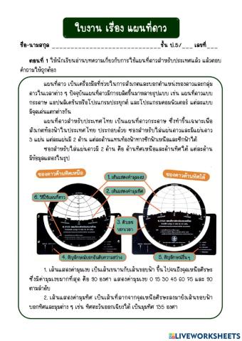 แผนที่ดาว