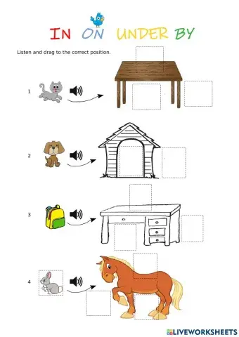 Place prepositions