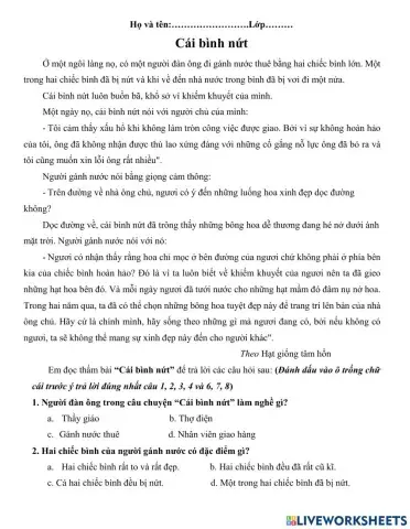 Đọc hiểu ck1-cái bình nứt