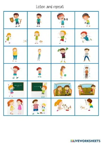 unit 3 listen and choose opposite adjetives
