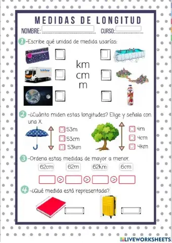 Actividades de longitud