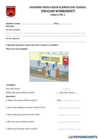 ESL-Week 12-Weekly worksheet