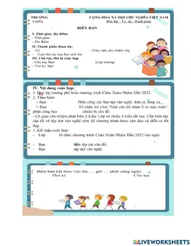 Lt làm bb cuộc họp