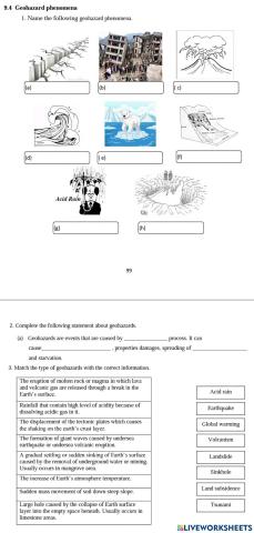 Module Science Chapter 9 (pg99)